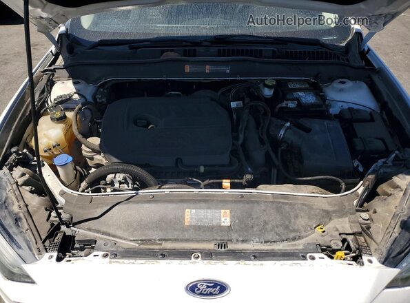 3FA6P0HDXJR205250 2018 FORD FUSION White უკანა სალონის ხედი