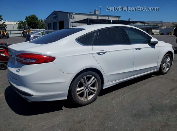 3FA6P0HDXJR205250 2018 FORD FUSION White უკანა მარჯვენა