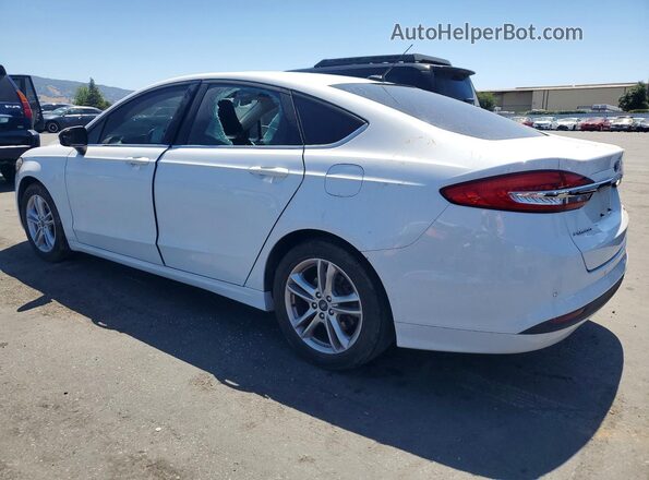 3FA6P0HDXJR205250 2018 FORD FUSION White უკანა მარცხენა