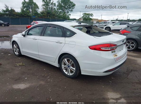 3FA6P0HDXJR223344 2018 FORD FUSION White Rear left
