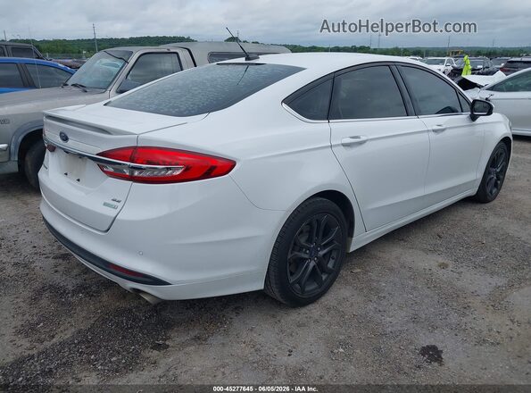 3FA6P0HDXJR231900 2018 FORD FUSION White Հետևի աջ