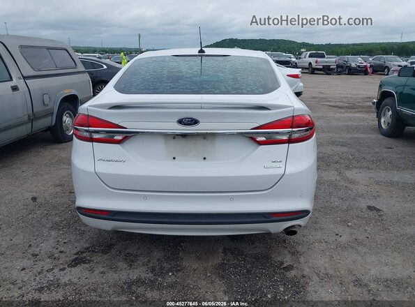 3FA6P0HDXJR231900 2018 FORD FUSION White 