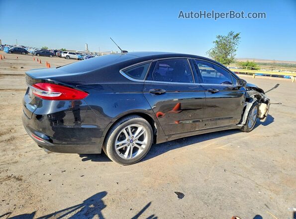 3FA6P0HDXJR232352 2018 FORD FUSION Black 