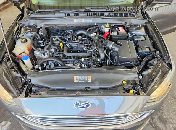 3FA6P0HDXJR256246 2018 FORD FUSION Gray 