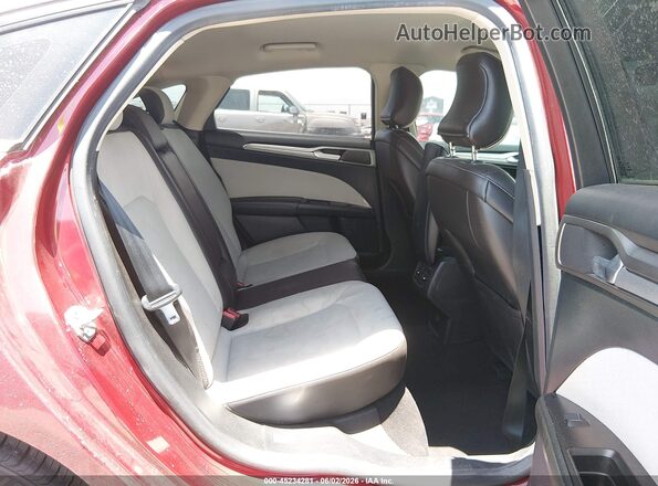 3FA6P0HDXKR164586 2019 FORD FUSION Maroon VIN sticker view