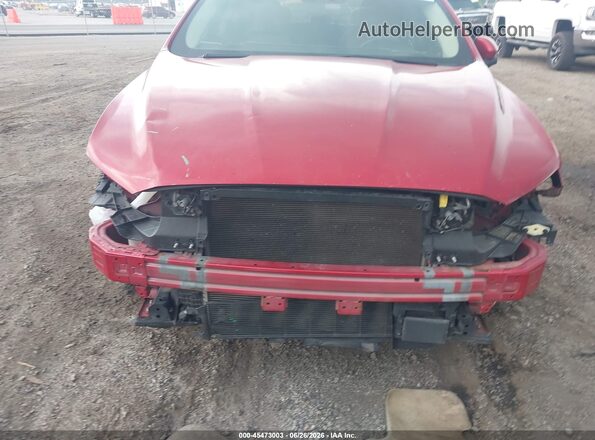 3FA6P0HDXLR102574 2020 FORD FUSION Red Front view