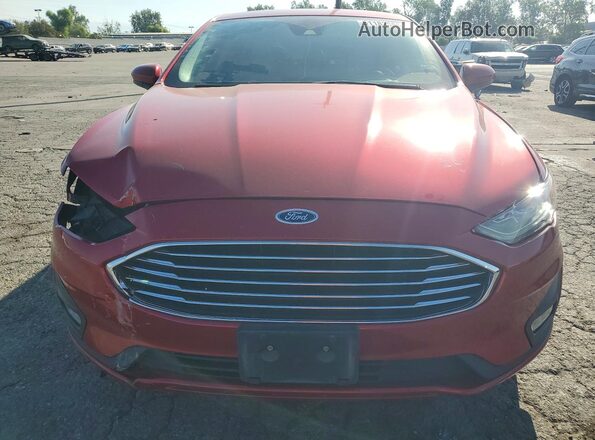 3FA6P0HDXLR132867 2020 FORD FUSION Red 