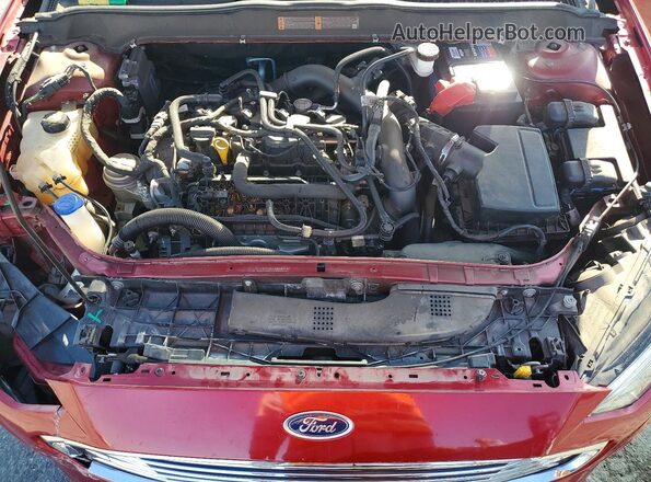 3FA6P0HDXLR132867 2020 FORD FUSION Red 