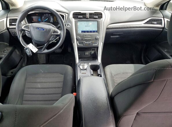 3FA6P0HDXLR164203 2020 FORD FUSION Blue Առջևի վահանակի տեսք