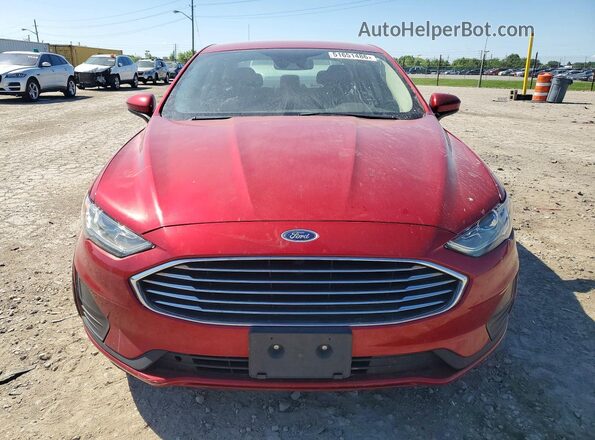 3FA6P0HDXLR167845 2020 FORD FUSION Maroon Դիմացի տեսք