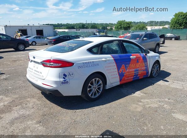 3FA6P0HDXLR183687 2020 FORD FUSION White Trasero derecho