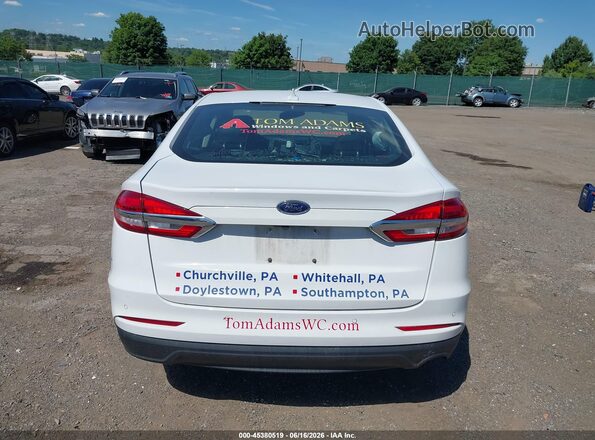 3FA6P0HDXLR183687 2020 FORD FUSION White 