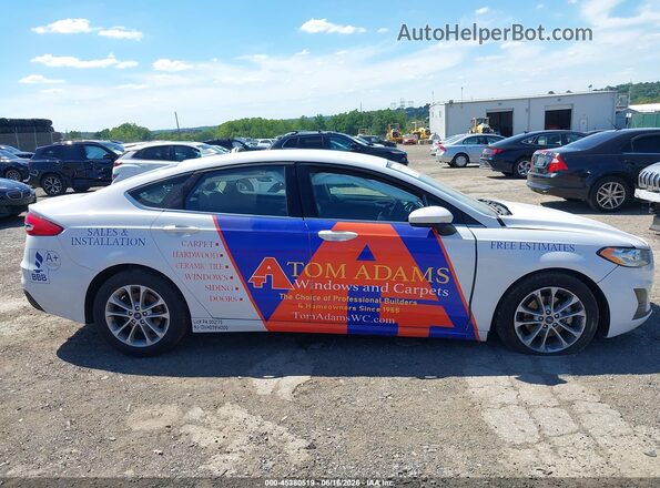 3FA6P0HDXLR183687 2020 FORD FUSION White Vista interior trasera