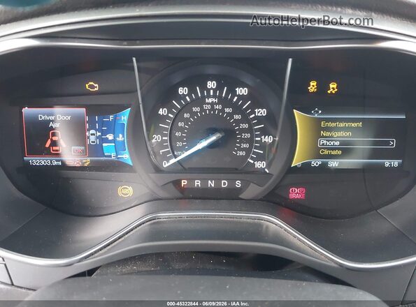 3FA6P0K90GR122567 2016 FORD FUSION Black Հետևի նստատեղերի տեսք