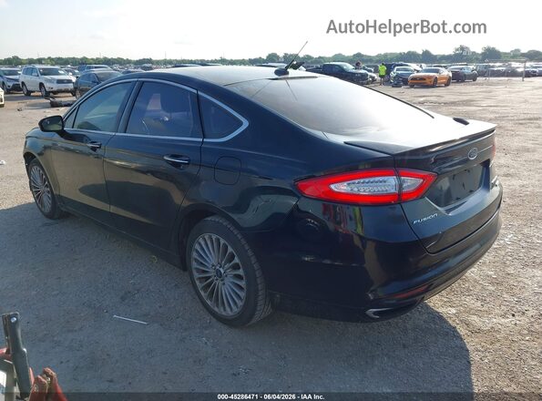 3FA6P0K90GR308741 2016 FORD FUSION Черный Задняя левая четверть