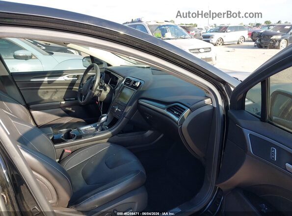 3FA6P0K90GR308741 2016 FORD FUSION Черный Вид салона спереди