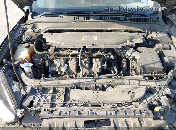 3FA6P0K90GR308741 2016 FORD FUSION Черный Вид сзади