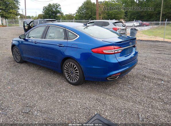 3FA6P0K90HR116155 2017 FORD FUSION Blue უკანა მარცხენა