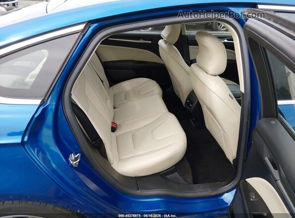 3FA6P0K90HR116155 2017 FORD FUSION Blue VIN კოდის სტიკერის ხედი