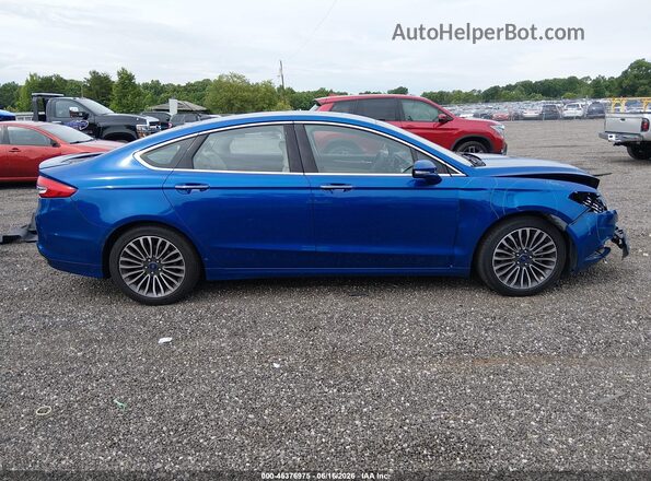 3FA6P0K90HR116155 2017 FORD FUSION Blue სალონის 360-გრადუსიანი ხედი