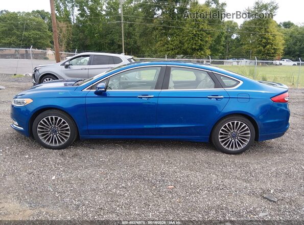 3FA6P0K90HR116155 2017 FORD FUSION Blue 