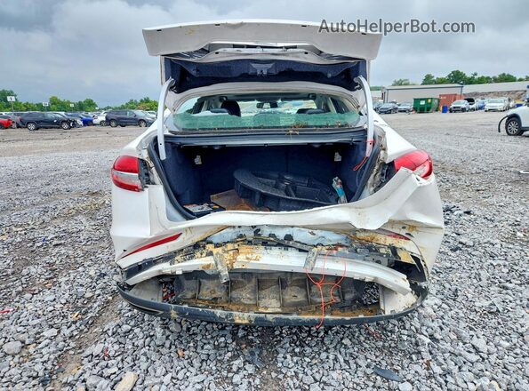 3FA6P0K90LR178602 2020 FORD FUSION White Вид ззаду