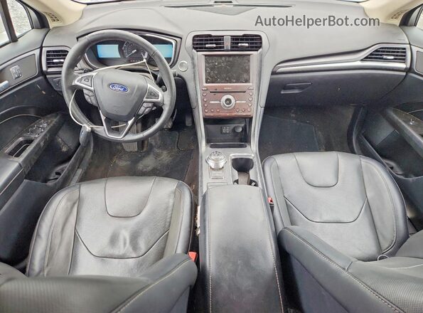 3FA6P0K90LR178602 2020 FORD FUSION White Вид панелі приладів