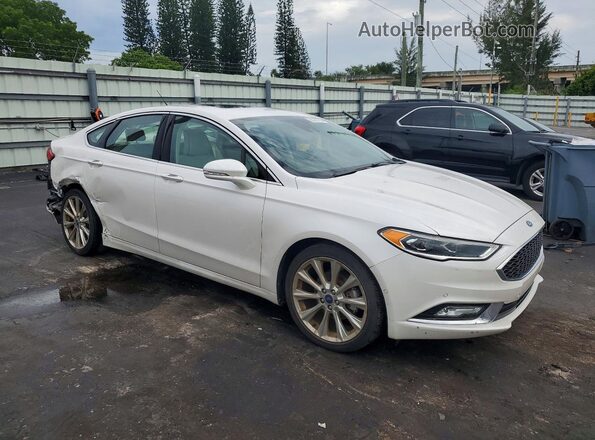 3FA6P0K93HR249802 2017 FORD FUSION White 