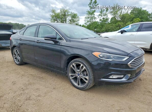 3FA6P0K94HR162829 2017 FORD FUSION Черный 