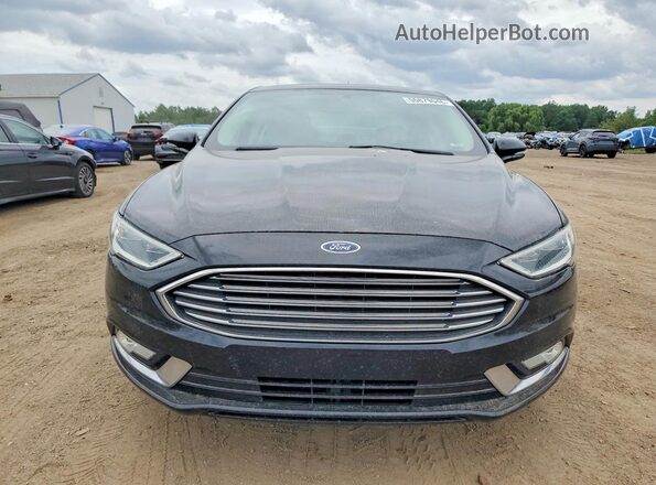 3FA6P0K94HR162829 2017 FORD FUSION Черный 