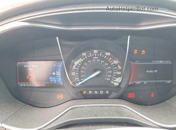 3FA6P0K94HR162829 2017 FORD FUSION Черный 