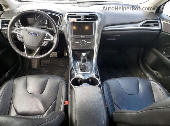 3FA6P0K95GR320304 2016 FORD FUSION White Vista del salpicadero