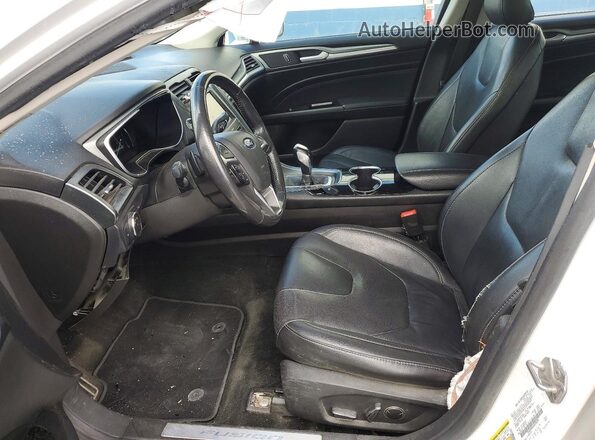 3FA6P0K95GR320304 2016 FORD FUSION White Vista interior delantera
