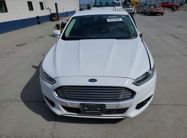 3FA6P0K95GR320304 2016 FORD FUSION White Vista frontal