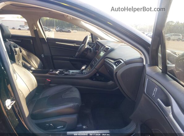 3FA6P0K96GR102940 2016 FORD FUSION Black Вид салону спереду