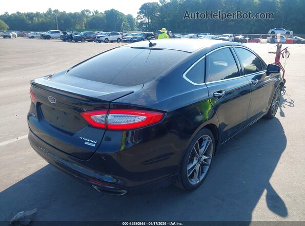 3FA6P0K96GR102940 2016 FORD FUSION Black Задня права чверть