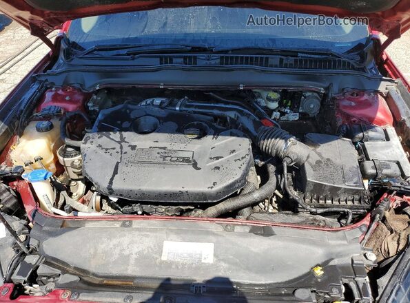 3FA6P0K96GR319193 2016 FORD FUSION Red 