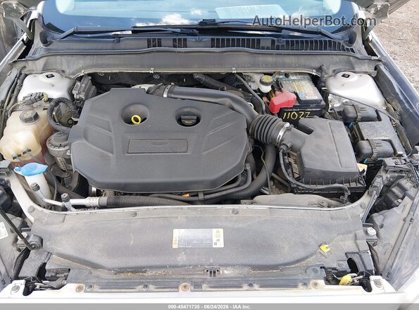 3FA6P0K96GR346801 2016 FORD FUSION Silver უკანა ხედი