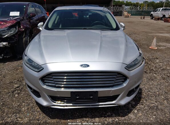 3FA6P0K96GR346801 2016 FORD FUSION Silver წინა პანელის ხედი
