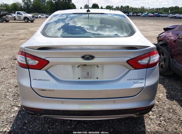 3FA6P0K96GR346801 2016 FORD FUSION Silver 