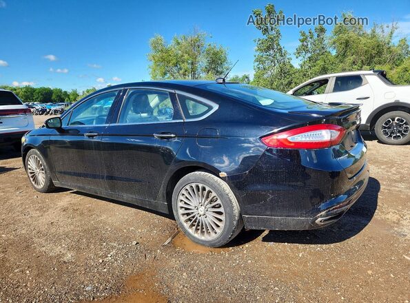 3FA6P0K96GR362156 2016 FORD FUSION Black Rear left