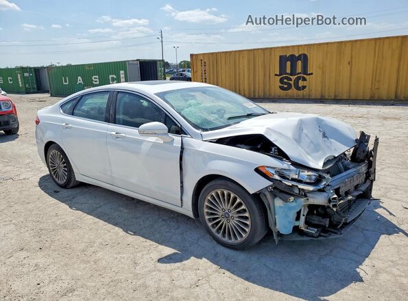 3FA6P0K97GR228191 2016 FORD FUSION Белый Передняя правая четверть