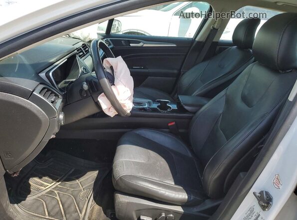 3FA6P0K97GR228191 2016 FORD FUSION Белый Вид салона спереди