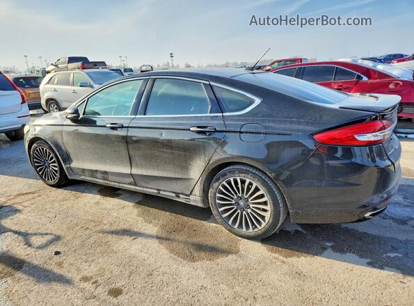 3FA6P0K97HR146933 2017 FORD FUSION Black Հետևի ձախ