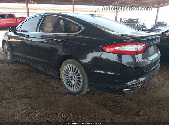 3FA6P0K98GR135695 2016 FORD FUSION Black Rear left
