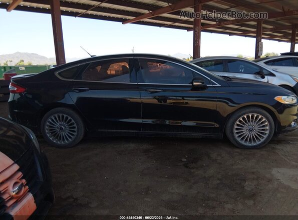 3FA6P0K98GR135695 2016 FORD FUSION Black Rear interior view