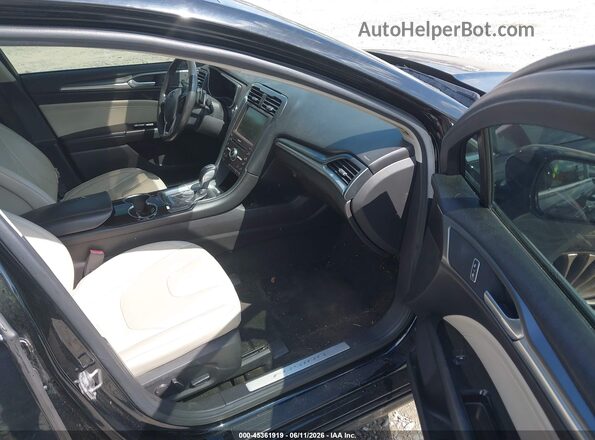 3FA6P0K98GR150925 2016 FORD FUSION Black Սալոնի դիմացի տեսք