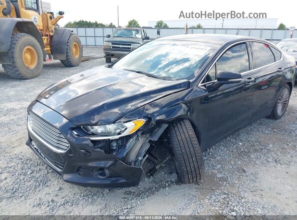3FA6P0K98GR150925 2016 FORD FUSION Black Դիմացի տեսք