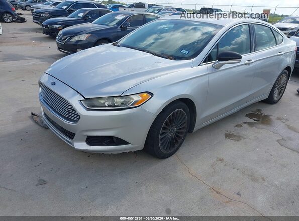 3FA6P0K99GR228046 2016 FORD FUSION Silver წინა მარცხენა ხედი სამი მეოთხედიდან