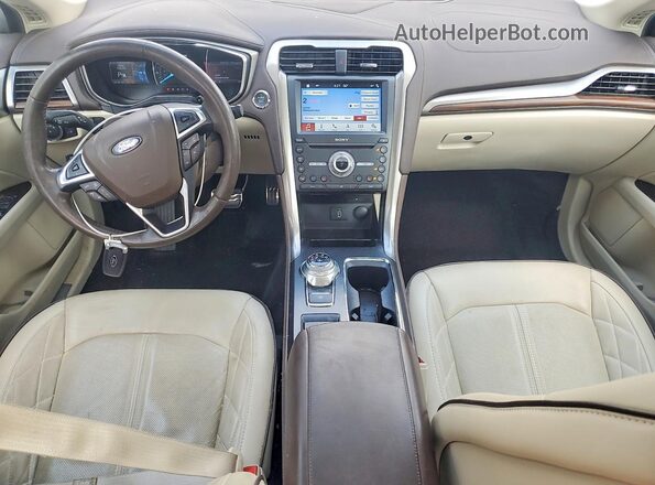 3FA6P0K99JR113261 2018 FORD FUSION White Dashboard view